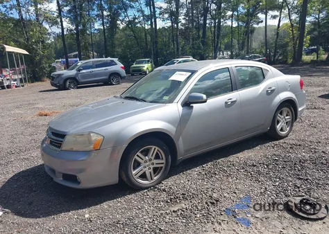 2014 Dodge Avenger Sxt из США, поврежденный, VIN 1C3CDZCB5EN163423